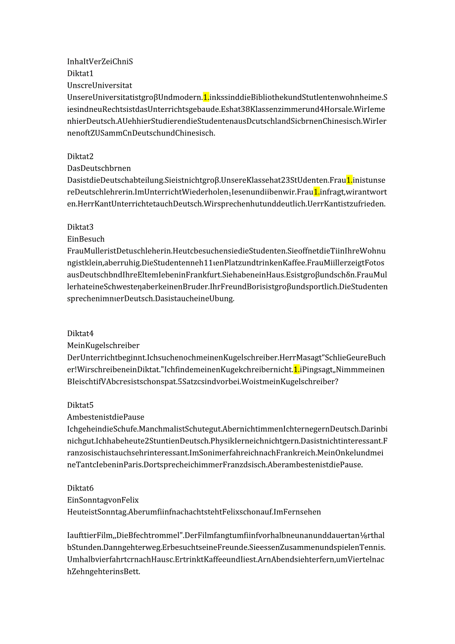 DIktat 德语听力训练1 原文.docx_第1页