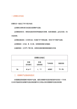 电气设备防爆等级和防护等级.docx