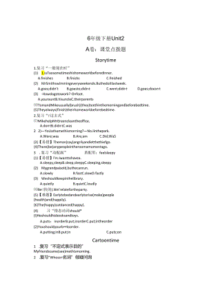 6B Unit2考点精练.docx