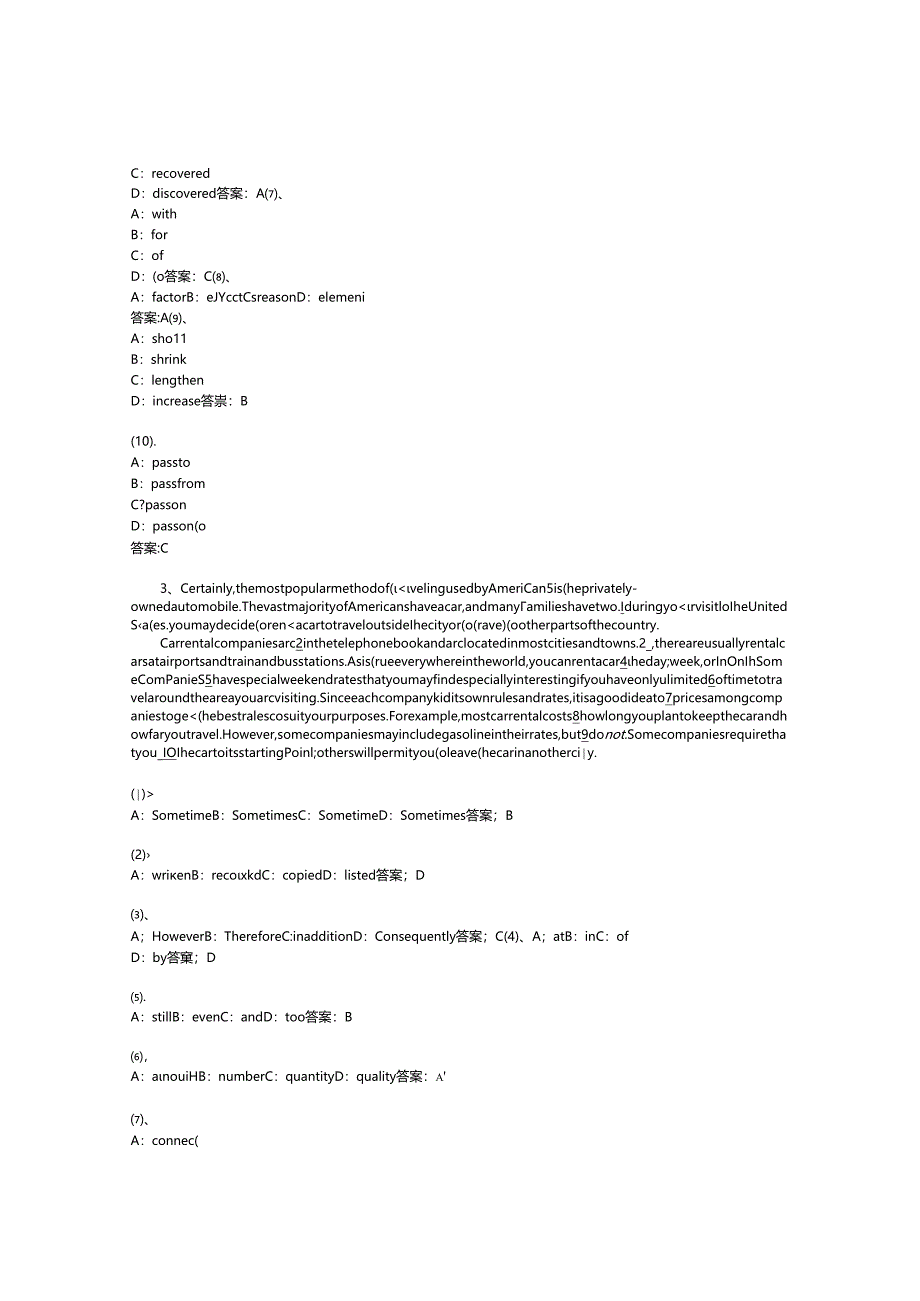 完形填空A.docx_第2页