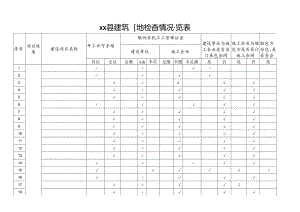 建筑工地检查情况一览表.docx