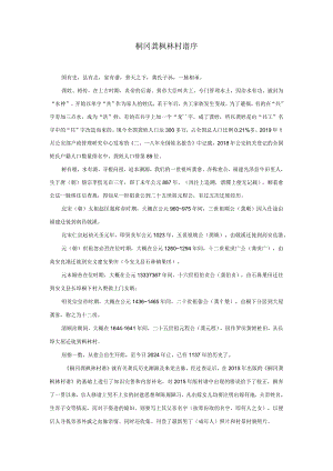 桐冈龚枫林村谱序.docx