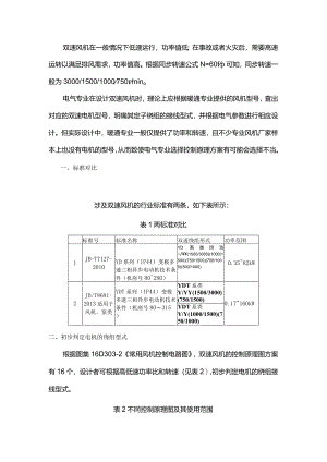 双速风机（一）--快速选择双速风机原理图.docx