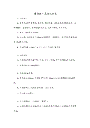 感染性休克抢救预案.docx