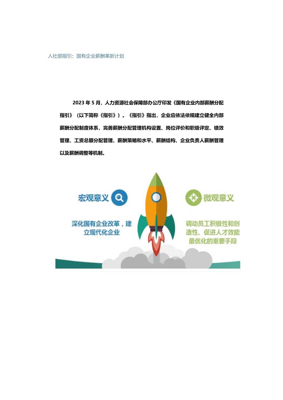 人社部指引:国有企业薪酬革新计划.docx_第1页