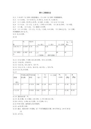 物流运筹学习题7答案--排队论.docx