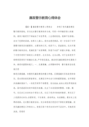 廉政警示教育心得体会.docx