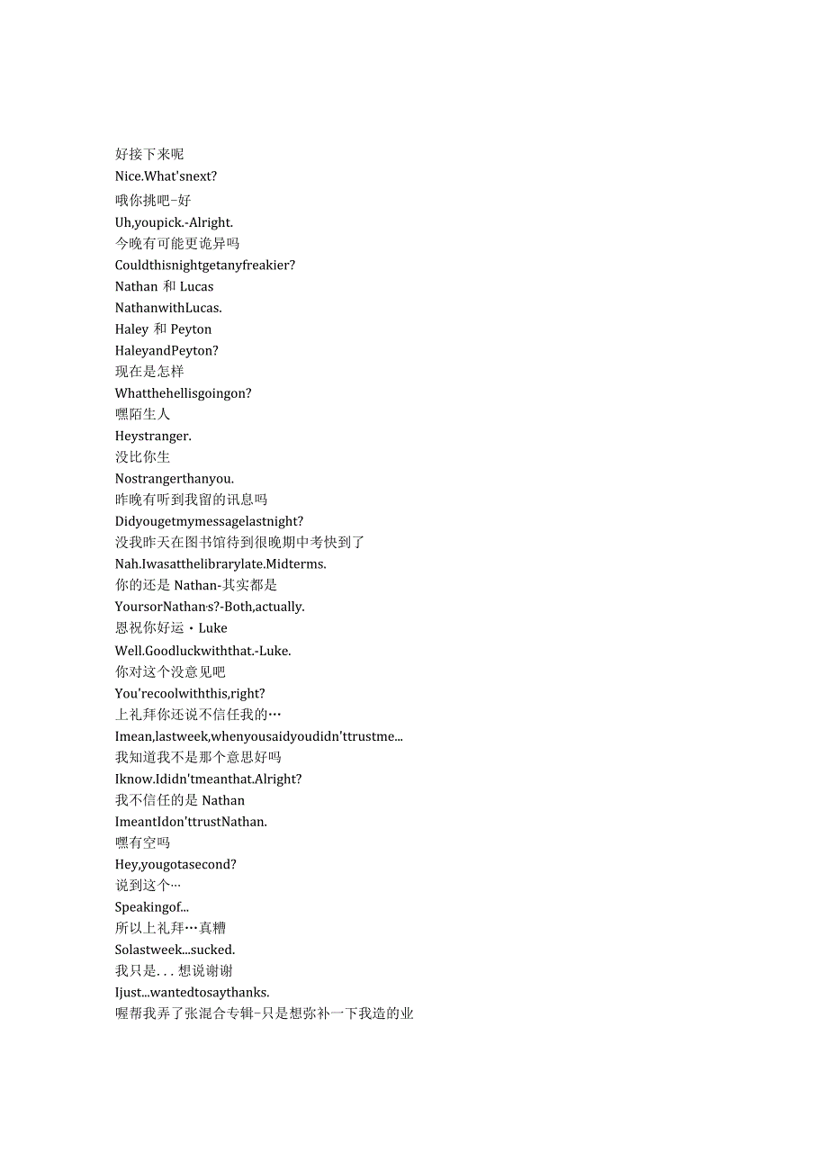 OneTreeHill《篮球兄弟（2003）》第一季第六集完整中英文对照剧本.docx_第3页