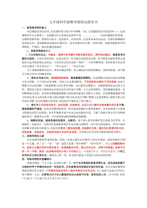 九年级思维导图倡议指导书九1、2.docx