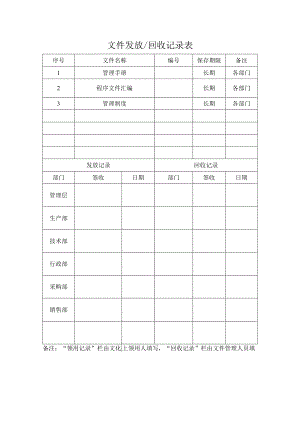文件发放回收记录表.docx