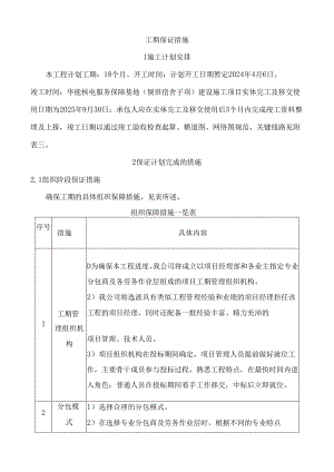 工期保证措施.docx