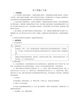 砼工程施工方案.docx
