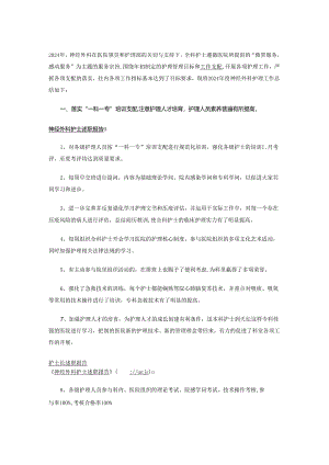 神经外科护理工作总结2024年述职报告.docx