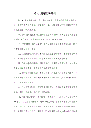 个人责任承诺书.docx
