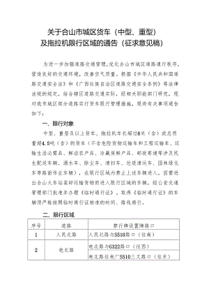 合山市城区货车（中型、重型）及拖拉机限行区域.docx