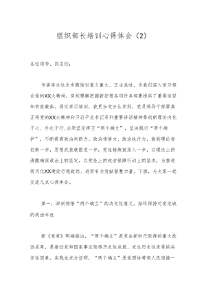 组织部长培训心得体会（2）.docx