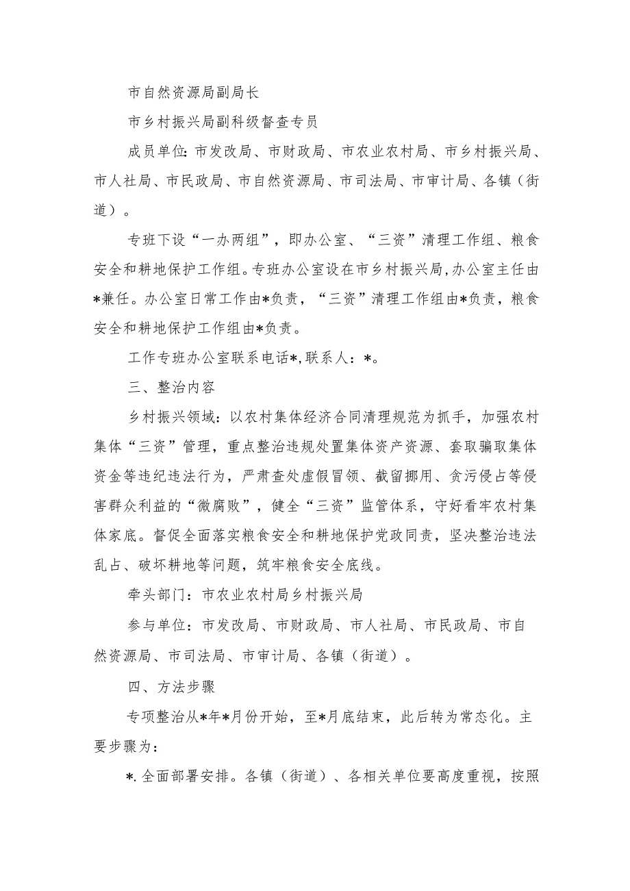 乡村振兴领域群众身边作风问题整治工作方案.docx_第2页