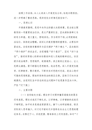 班子成员党性分析报告.docx