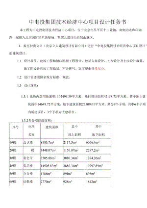 中电投集团技术经济中心项目设计任务书2024.04.20..docx