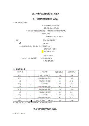 安徽电气职院300MW火电机组运行仿真实训指导02机组主要控制和保护系统.docx