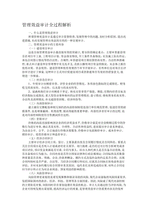 管理效益审计全过程解析.docx