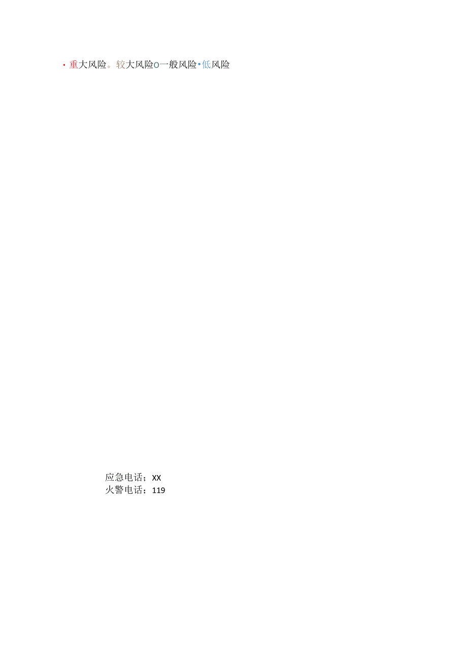 XX高速公路XX服务区食堂燃料油间安全风险告知卡（2024年）.docx_第2页