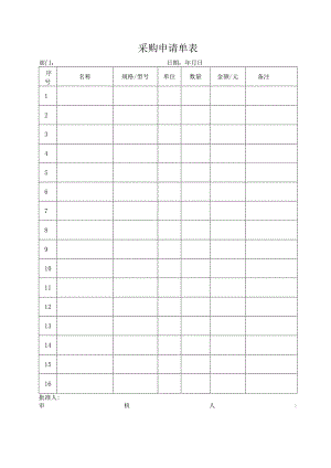 采购申请单表.docx