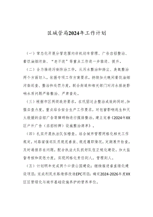 区城管局2024年工作计划.docx