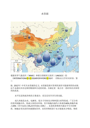 水资源（2024年）.docx