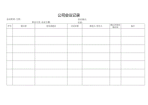 公司会议记录.docx