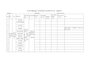 深圳市建筑施工设备更新任务清单统计表（企业填报）.docx