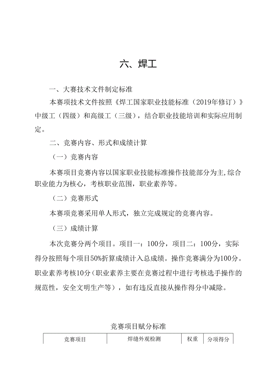 贵港市第一届“荷城杯”职业技能大赛技术规程-焊工.docx_第1页