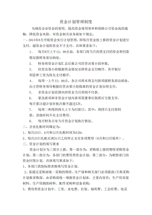 资金计划管理制度.docx