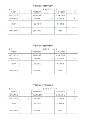 车辆加油卡充值审批单.docx