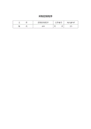 采购控制程序.docx