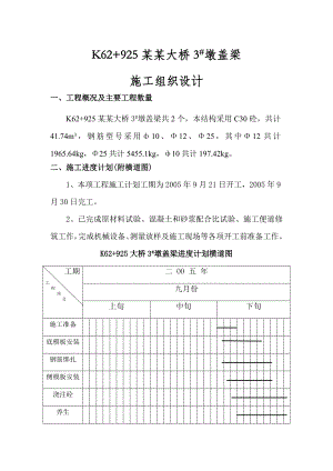 大桥工程盖梁施工方案.doc