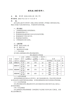 大工12《建筑施工》辅导资料八.doc