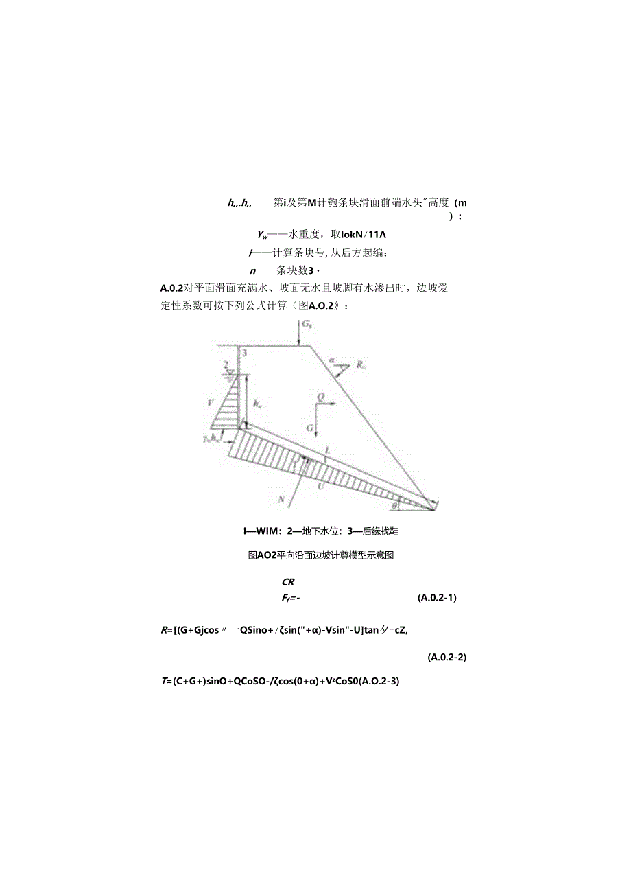 原有支护结构有效抗力作用下的边坡稳定性计算方法、支护结构地基基础安全性鉴定评级、鉴定单元稳定性鉴定评级.docx_第3页
