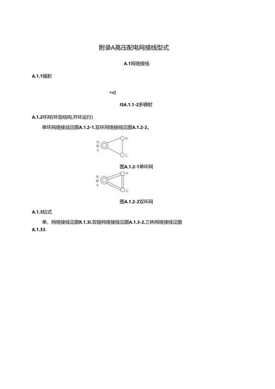 高、中、低压配电网接线方式、弱电线路等级、公路等级.docx_第1页