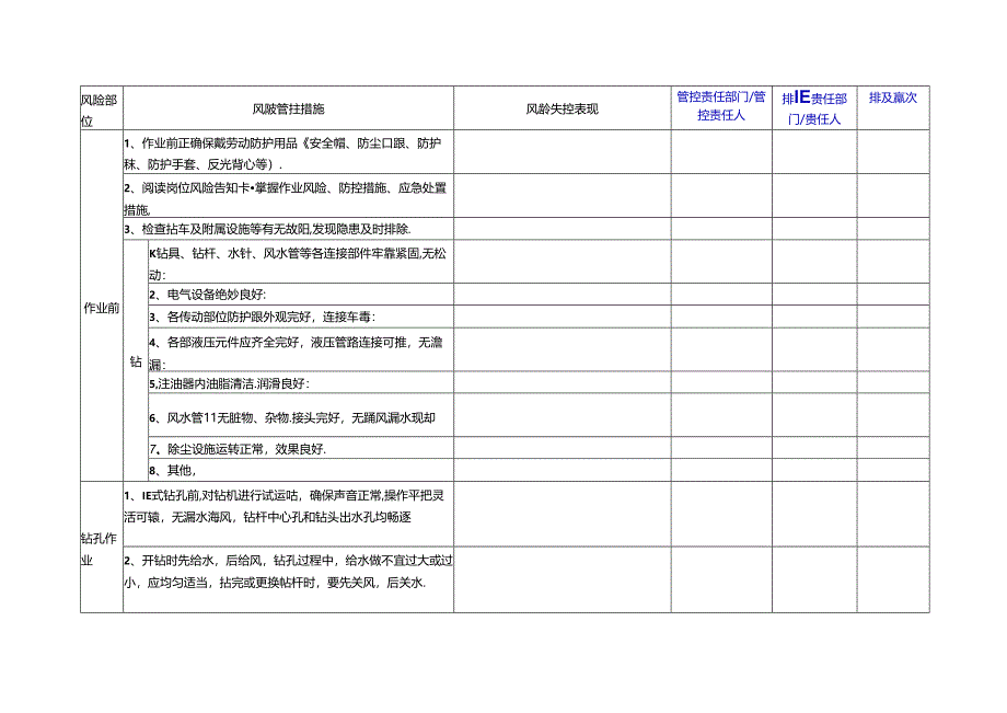 灰岩矿山企业（矿长每季度）隐患排查清单.docx_第3页
