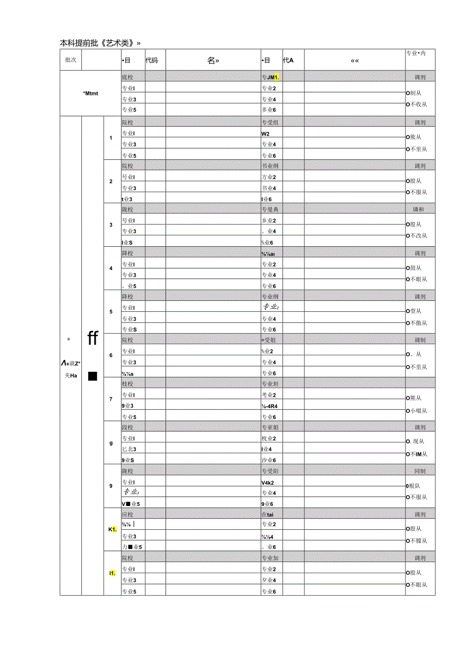 志愿表2024北京.docx_第3页