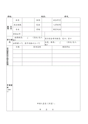 奖学金申请审批表.docx