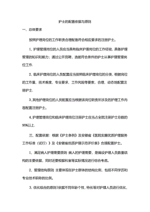 护士的配置依据与原则.docx
