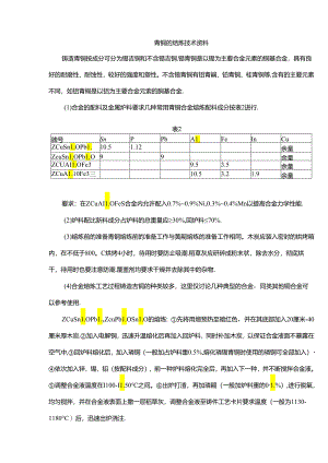 青铜的熔炼技术资料.docx