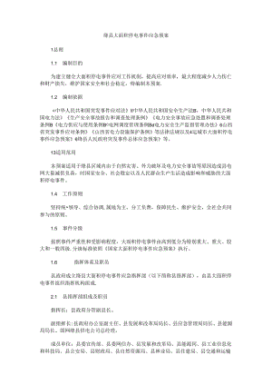 绛县大面积停电事件应急预案.docx