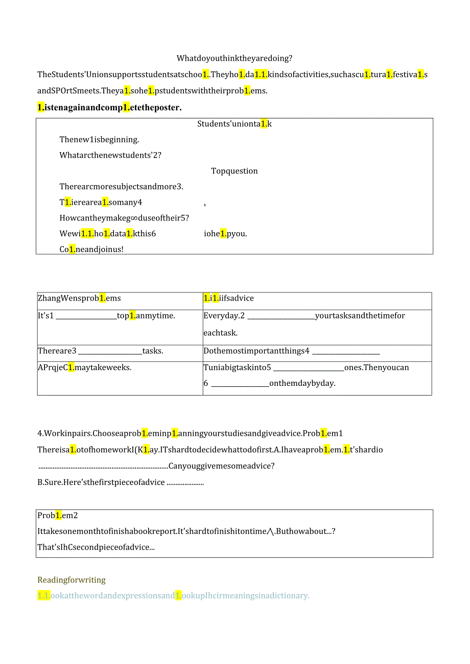衔接点03新外研版七年级上册Unit1 A new start （ Listening and speaking-Reading for writing）双元音[e][a][][a][][][e][].docx_第2页