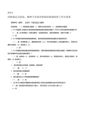 结核病防控工作自查表.docx