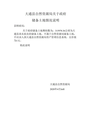 自然资源局情况说明.docx