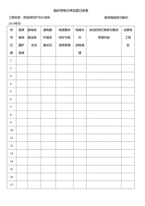 临时用电日常巡查记录表.docx