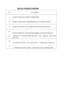 城市运行领域重点问题清单.docx